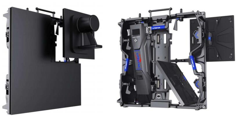 Outdoor front service rental I-LED display