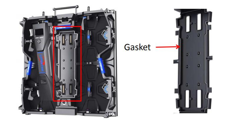 Curve rental I-LED panel