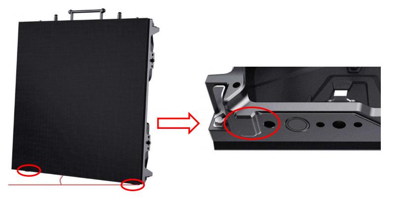 Curve rental I-LED panel